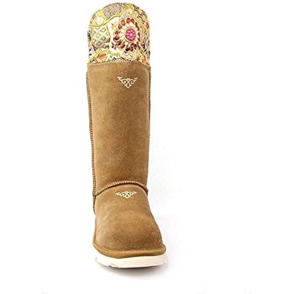 SuperLamb Mongol Boot Women's Boot Tan US 11 - Picture 5 of 6